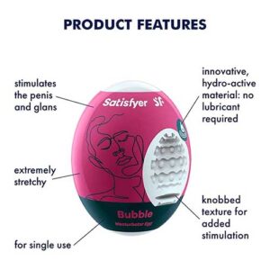 Satisfyer Masturbator Egg Single Bubble