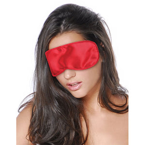 Satin Love Mask Red