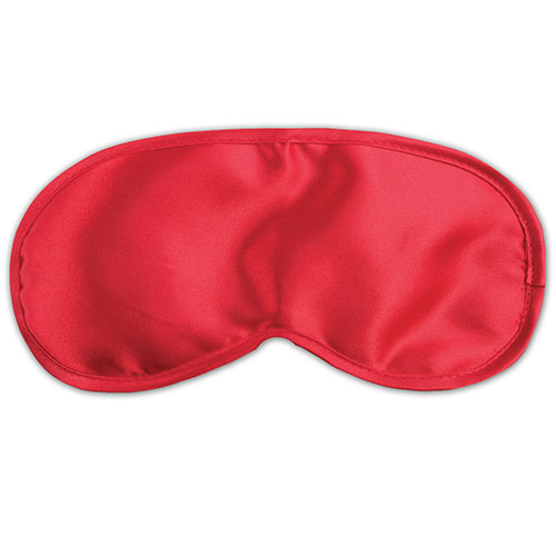 Satin Love Mask Red