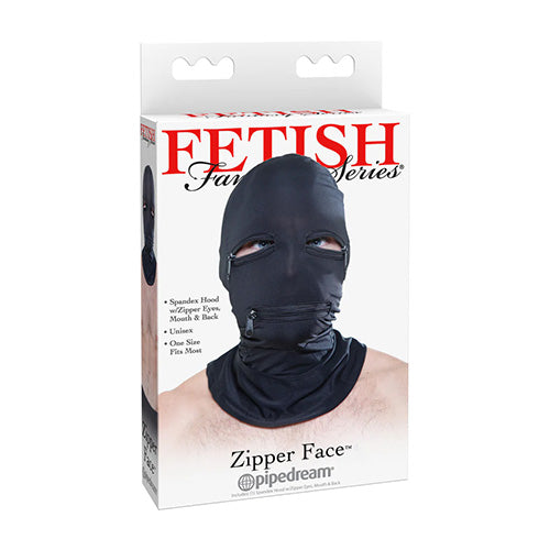 Zipper Face Hood Pipedream