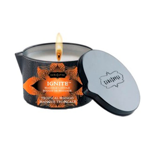 KAMASUTRA IGNITE MASSAGE CANDLE Tropical Mango