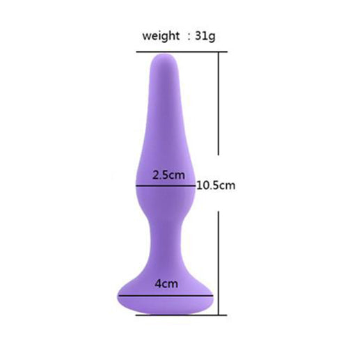 Silicone Anal Plug Small