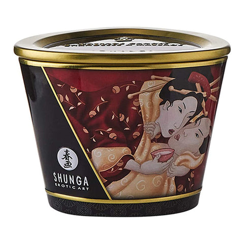 SHUNGA Massage Candle Sparkling Strawberry Wine