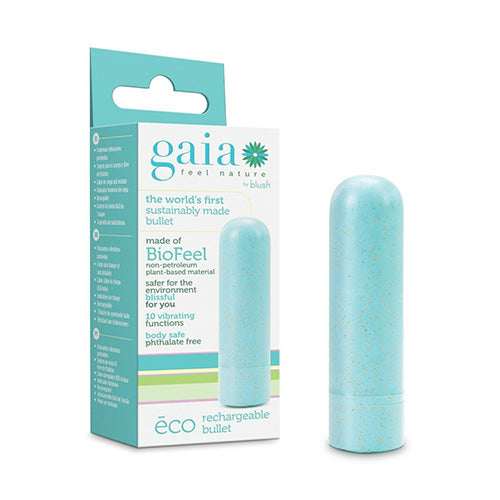 Eco Rechargeable Bullet Aqua Blush Novelties