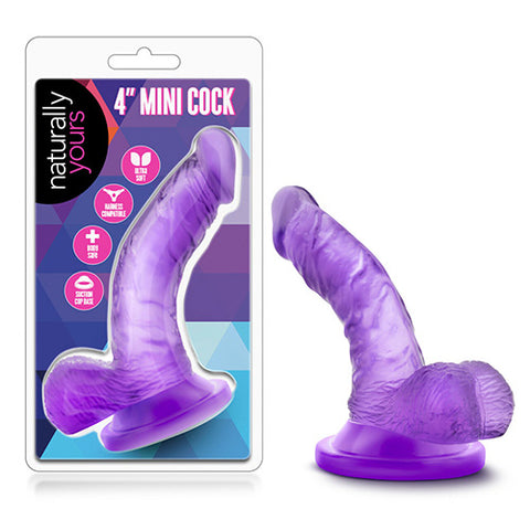 Mini Cock Purple 4″ Blush Novelties