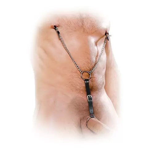 Nipple Clamps and Cockring Set