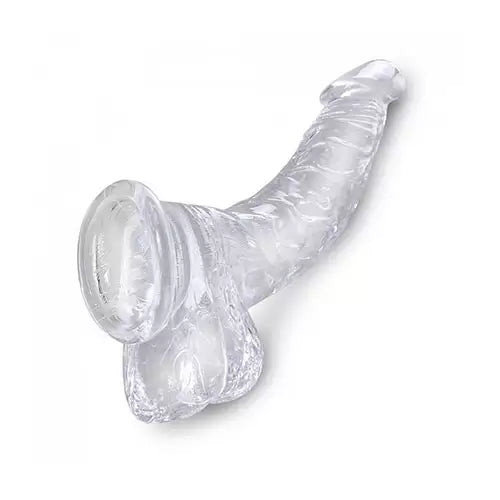 King Cock Clear 7.5″ With Balls