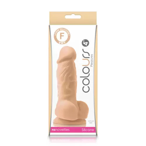 4″ Dildo White