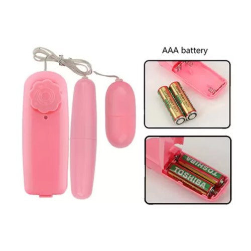 DUAL VIBRATING BULLET PINK